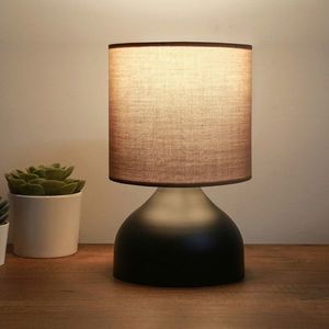 Lampa de masa, Insignio, 780SGN2535, Metal, Bej imagine