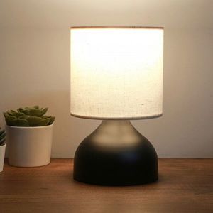 Lampa de masa, Insignio, 780SGN2534, Metal, Crem imagine
