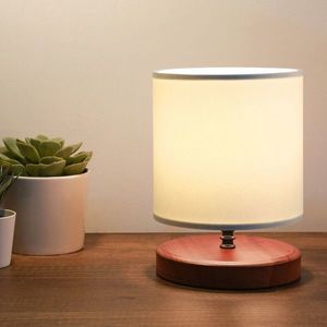 Lampa de masa, Insignio, 780SGN1964, Textil, Roz pudra imagine