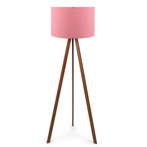 Lampadar, Insignio, 780SGN2431, 70% MDF/30% tesatura PVC, Roz/Maro imagine