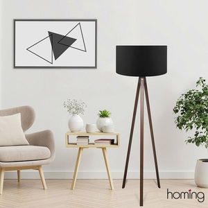 Lampadar, Insignio, 780SGN3482, MDF , Negru imagine