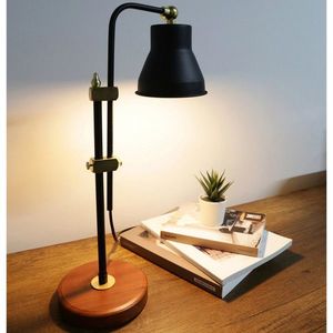 Lampa de masa, Insignio, 780SGN2633, Metal, Negru imagine