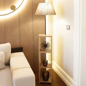 Lampadar, Insignio, 780SGN2611, Lemn, Crem imagine
