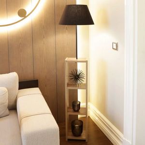 Lampadar, Insignio, 780SGN2615, Lemn, Negru imagine