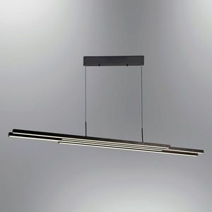 Lustra, Lightric, 414LRC1252, Metal, Negru imagine