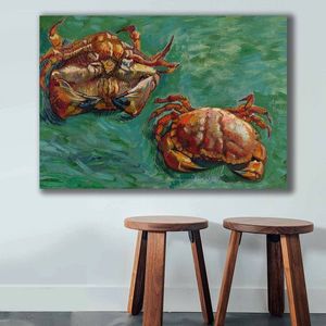 Tablou decorativ, 70100VANGOGH014, Canvas, Lemn, Multicolor imagine