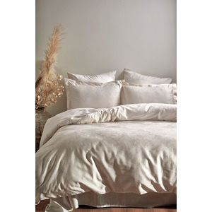 Lenjerie de pat dubla, Hoten - Cream, Primacasa by Türkiz, Bumbac Satinat imagine