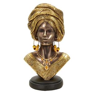 Figurina /sculptura decorativa Nairobi, Mauro Ferretti, 15x12x28 cm, polirasina, multicolor imagine