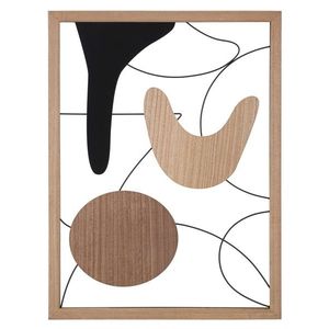 Decoratiune de perete Astroy -B, Mauro Ferretti, 60x80 cm, MDF, multicolor imagine
