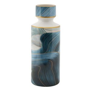 Vas decorativ Elegant Tall, Mauro Ferretti, 14x40 cm, ceramica, multicolor imagine