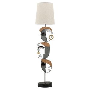 Lampadar Picassy, Mauro Ferretti, 1 x E27, 40W, 38x162.6 cm, fier/textil, multicolor imagine