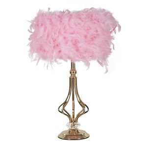 Lampa de masa Tarty, Mauro Ferretti, 1 x E27, 40W, 25x54 cm, fier, roz/alb imagine