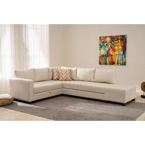 Coltar, Balcab Home, 825BLC5257, Lemn / PAL, Crem imagine