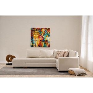 Coltar, Balcab Home, 825BLC5258, Lemn / PAL, Crem imagine