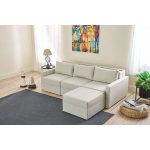 Coltar, Balcab Home, 825BLC5271, Lemn de brad, Crem imagine