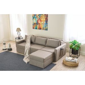 Coltar, Balcab Home, 825BLC5273, Lemn de brad, Maro imagine