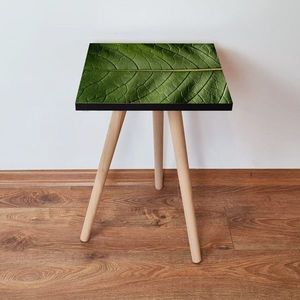 Masuta, Leona, Shp103, 35x42x35 cm, MDF , Verde/Negru imagine