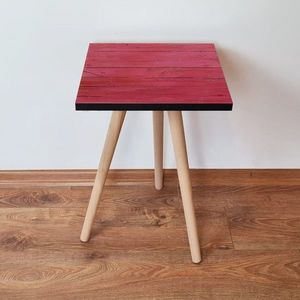 Masuta, Leona, Shp128, 35x42x35 cm, MDF , Fucsia imagine