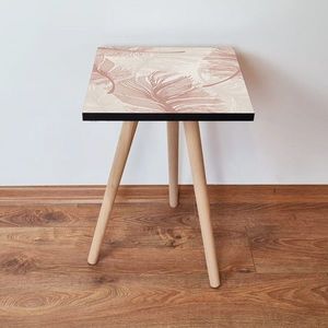 Masuta, Leona, Shp188, 35x42x35 cm, MDF , Bej / nurcă imagine