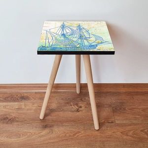 Masuta, Leona, Shp315, 35x42x35 cm, MDF , Multicolor imagine