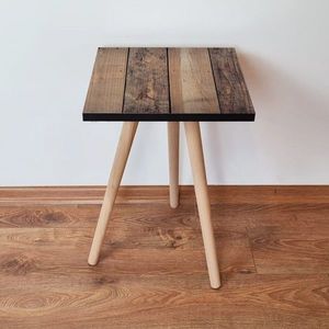 Masuta, Leona, Shp355, 35x42x35 cm, MDF , Maro imagine