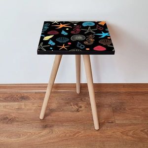 Masuta, Leona, Shp376, 35x42x35 cm, MDF , Multicolor imagine