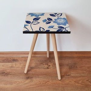 Masuta, Leona, Shp62, 35x42x35 cm, MDF , Bleumarin / Albastru / Nurcă imagine