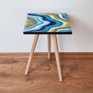 Masuta, Leona, Shp72, 35x42x35 cm, MDF , Multicolor imagine