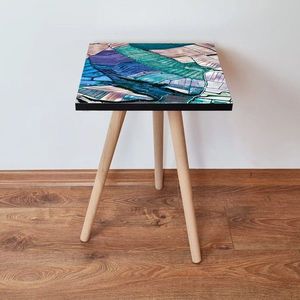 Masuta, Leona, Shp80, 35x42x35 cm, MDF , Multicolor imagine