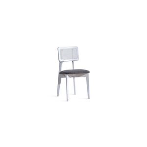 Scaun, Fairfax, Albina, 45x81x46 cm, Lemn de fag, Alb imagine