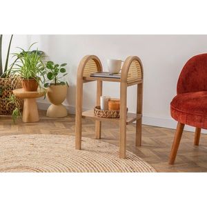 Masuta, Howard, Nala 62, 30x62x30 cm, Corp din 100% lemn de frasin, Natural imagine