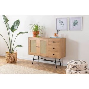 Consola, Howard, Nala 120, 120x90x40 cm, PAL, Natural imagine