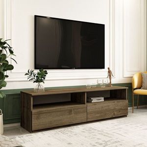 Comoda TV, Inarch, Centra, 144x49 cm, PAL, Maro imagine
