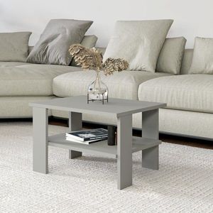 Masuta de cafea, Inarch, Duama, 60x37x45 cm, PAL, Gri imagine