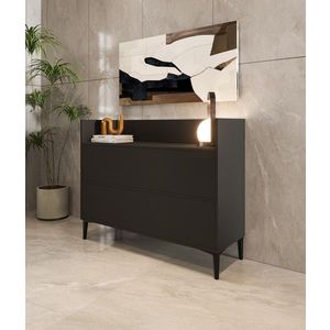 Dulap multifunctional, Inarch, Gale, 110x85x35 cm, PAL, Antracit imagine