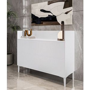 Dulap multifunctional, Inarch, Gale, 110x85x36 cm, PAL, Alb imagine