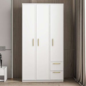 Dulap pentru haine, Inarch, Vespera, 90x171 cm, PAL, Alb imagine