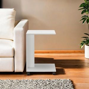Masuta, Adore, Shp-108-Dd-1, 35x65x45 cm, PAL, Alb diamant imagine