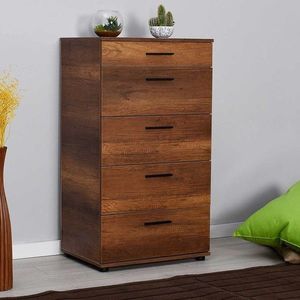 Dulap, Adore, Sfn-550-Oo-1, 60x108x44 cm, PAL, Maro imagine