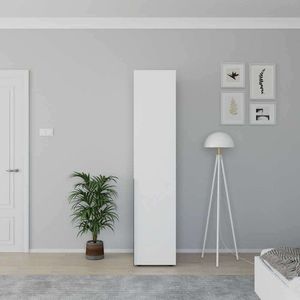 Dulap pentru haine, Adore, Grd-1710-Dd-1, 45x210x55 cm, PAL, Alb imagine