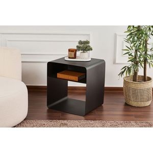 Masuta, Cerritos, Shb-012, 45x50x56 cm, Metal, Negru imagine