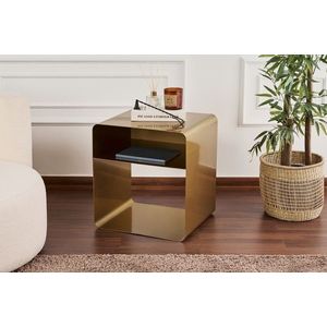 Masuta, Cerritos, Shb-012-A, 45x50x56 cm, Metal, Auriu imagine