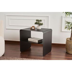 Masuta, Cerritos, Shb-013, 45x56x52 cm, Metal, Negru imagine