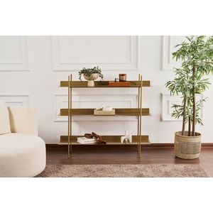 Raft universal, Cerritos, Shb-015-A, 120x34x106 cm, Metal, Auriu imagine