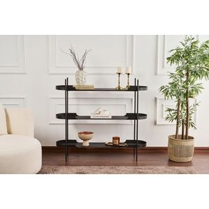 Raft universal, Cerritos, Shb-016, 120x34x105 cm, Metal, Negru imagine