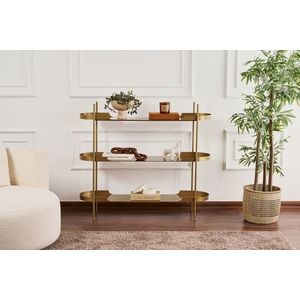Raft universal, Cerritos, Shb-016-A, 120x34x105 cm, Metal, Auriu imagine