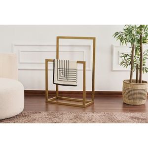 Cuier de perete, Cerritos, Ged-032-A, 25x60x90 cm, Metal, Auriu imagine