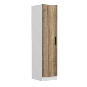 Dulap pentru haine, Minerva, Minar Kale, 45x190x52 cm, PAL, Maro imagine