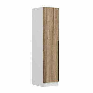 Dulap pentru haine, Minerva, Minar Kale, 45x210x52 cm, PAL, Maro imagine