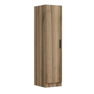 Dulap pentru haine, Minerva, Minar Kale, 45x210x52 cm, PAL, Maro imagine